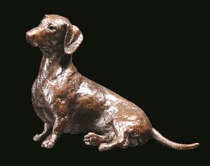 Limited Edition 250 630g Bronze Labrador Dog With Lead Michael Simpson 
