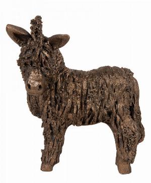 Photo of Dilys Donkey Bronze Figurine Small Veronica Ballan Frith Minima