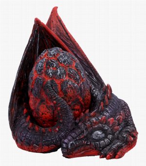 Photo #1 of product D6544Y3 - Ember Fire Dragon Figurine