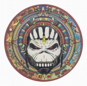 Photo #1 of product B6605A24 - Iron Maiden Book of Souls Tribal Pattern Wall Plaque
