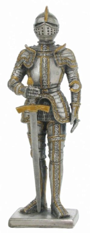 Photo of Knight with Great Sword Pewter Figurine