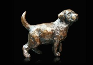 Photo of Labrador Puppy Standing Small Figurine (Limited Edition) Michael Simpson