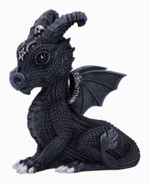 Photo #1 of product B6018W2 - Lucifly Occult Dragon Figurine 10.7cm