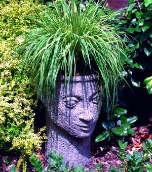 Photo of Stone Head Vase