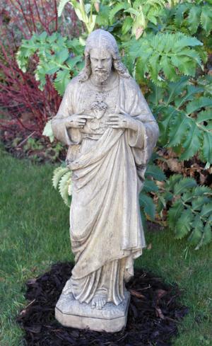 Photo of Stone Jesus Statue 95 cm Medium