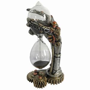 Photo #1 of product U4946R0 - Steampunk Time after Time Skeletal Hand Sand Timer