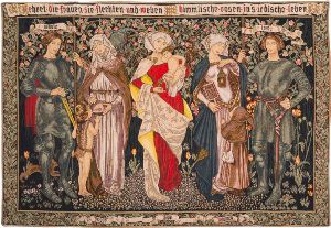 Phot of William Morris Tribute Wall Tapestry