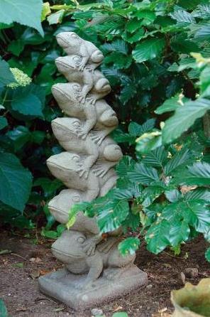 Photo of Chorus of Frogs Stone Statue