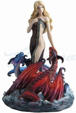Gothic Hexe Fantasy Figur 22 cm Zauberin Veronese Queen of Harvoc Nene Thomas 