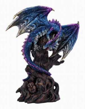 Photo #1 of product U6448X3 - Ealdwoode Dragon Figurine 27.5cm