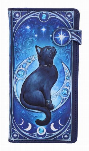 Photo #1 of product B7093B25 - Feline Constellation Embossed Purse