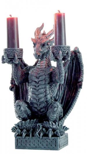 Photo of Light Keeper Dragon Candle Holder 20 cm