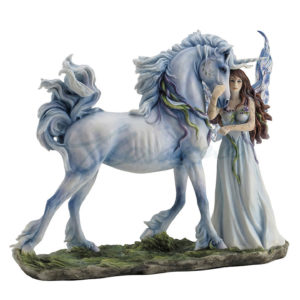 Photo of Long Live Magic Fairy and Unicorn Designer Figurine (Jody Bergsma) 31.5cm
