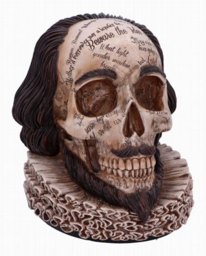 Photo #1 of product B6484X3 - Shakespeare's Legacy Skull 16cm