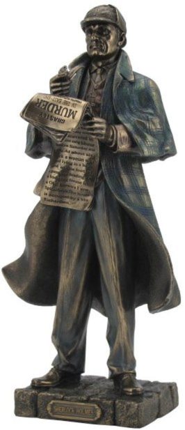 Photo of Sherlock Holmes Bronze Figurine 28cm