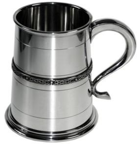 Photo of Single Celtic Band Medium Tankard