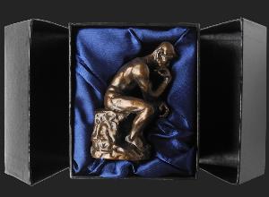 Photo of The Thinker Bronze Ornament 10 cm (Auguste Rodin) Small