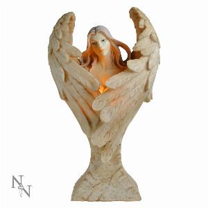 Photo #1 of product NEM3402 - Wings of Peace  39.5cm Light Angel Lamp Figurine