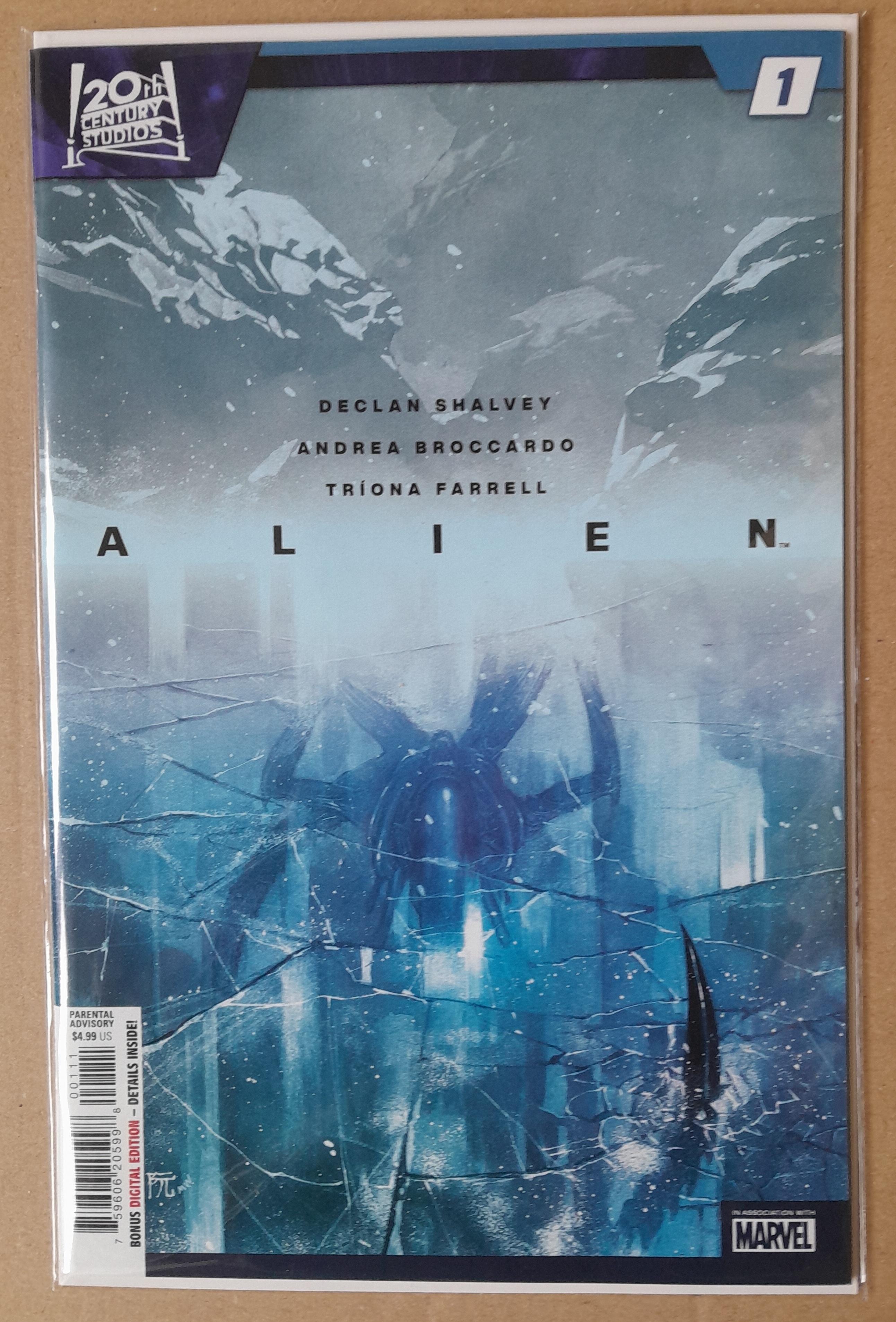 Alien #1 Comic (2023) Declan Shalvey | Gothic Gifts