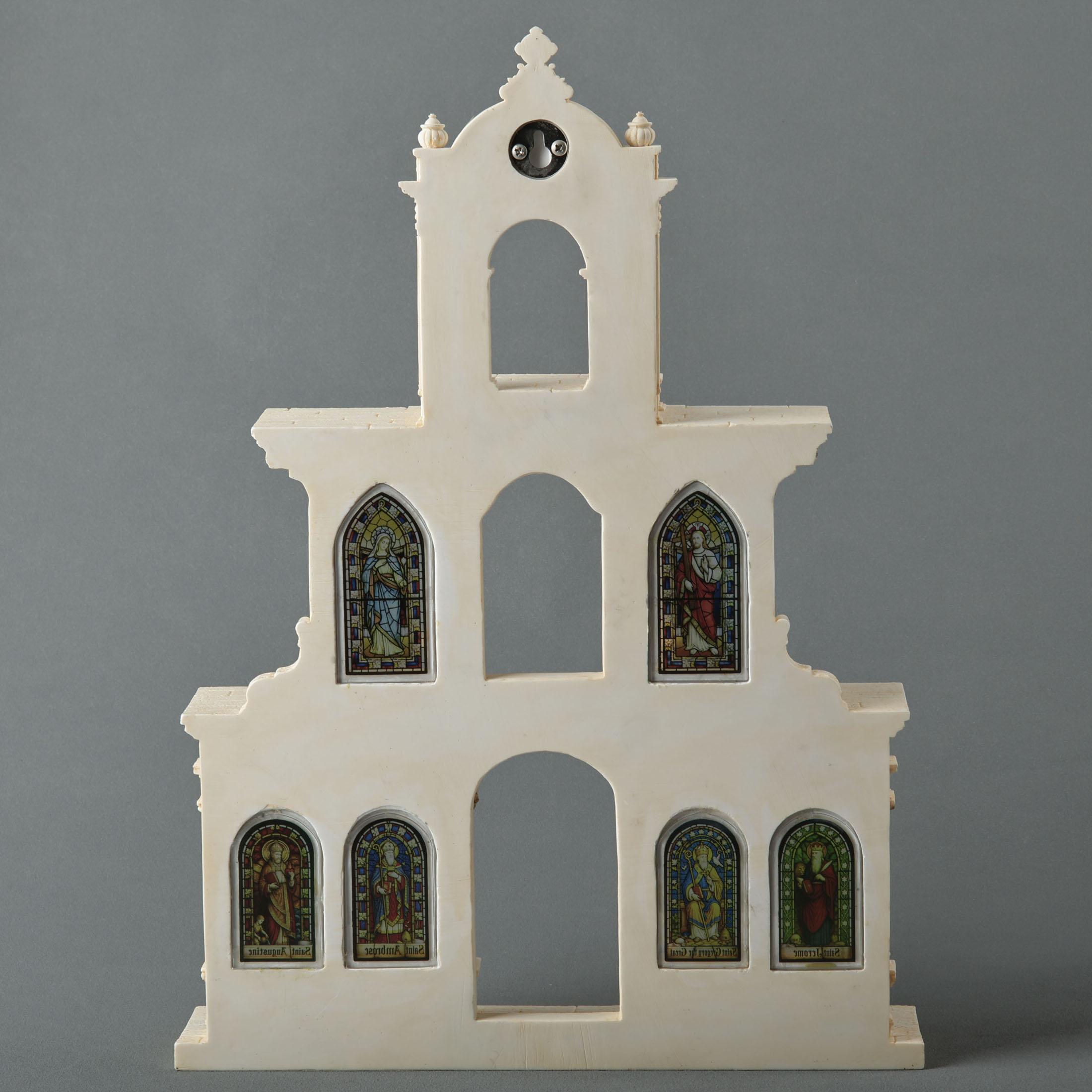 Cathedral of Saints Archangel Miniature Display Stand | Bronze Gifts