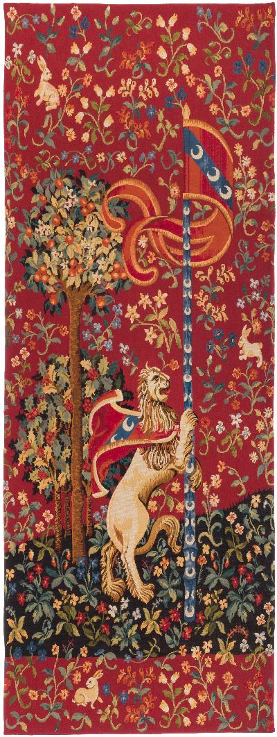 Lion Medieval Wall Tapestry | The Tapestry Shop