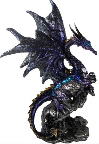 Photo of Purple Overseer Dragon Figurine (Alator)