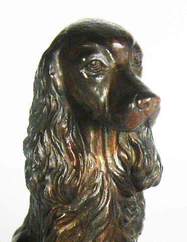 Photo of Spaniel Sitting Bronze Ornament