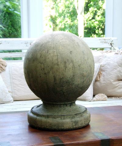 Photo of Stone Ball Finial