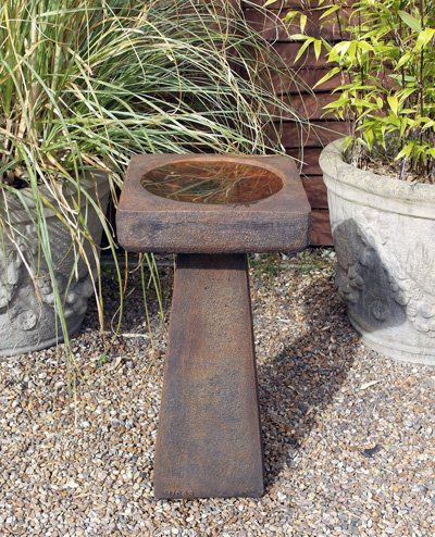 Phot of Stone Birdbath