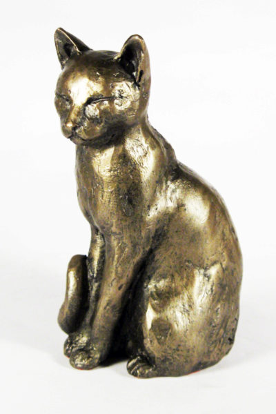 Photo of Willard the Cat Bronze Ornament