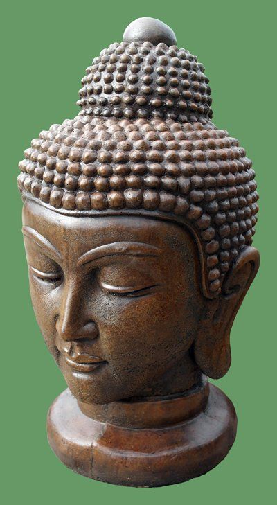 Phot of Buddha Head Stone Ornament