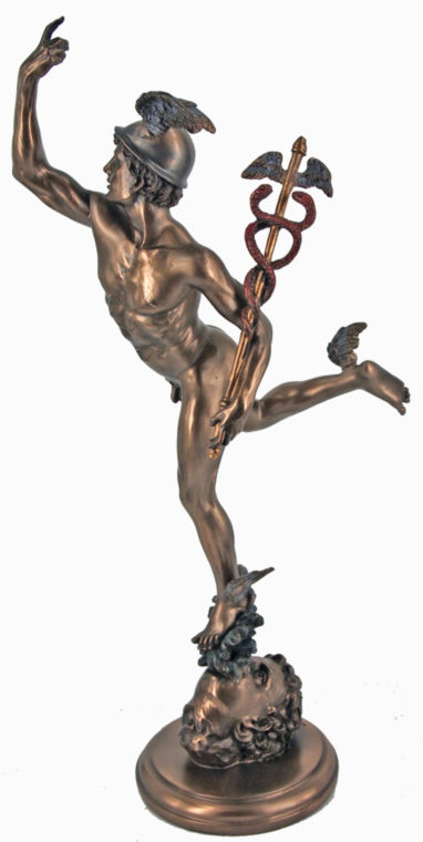 Photo of Hermes Bronze Statue 37 cm