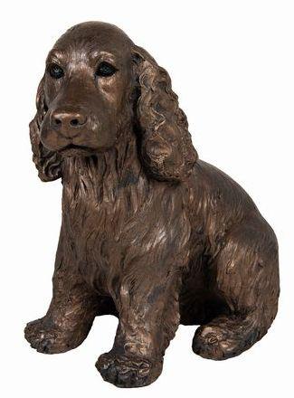 Photo of Ruby Cocker Spaniel Bronze Figurine Adrian Tinsley