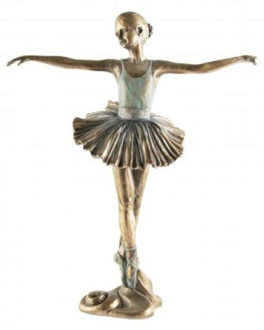 Photo of Ballerina Beautiful Dance Bronze Figurine 2