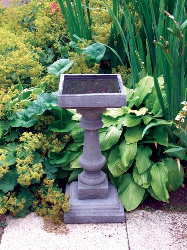 Photo of Baluster Stone Birdbath