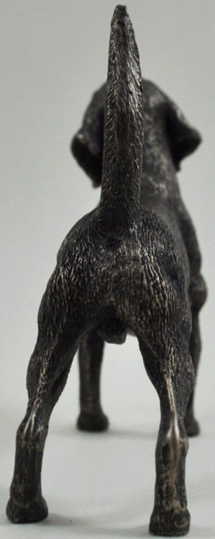 Photo of Beagle Bronze Dog Sculpture