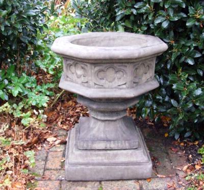 Photo of Gothic Font Stone Planter