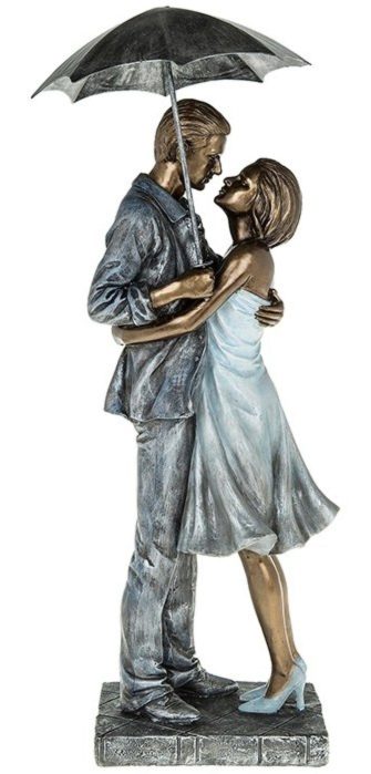 Photo of Rainy Day Embrace Romantic Figurine 40 cm