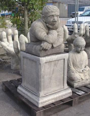 Photo of The Gardener Stone Sculpture