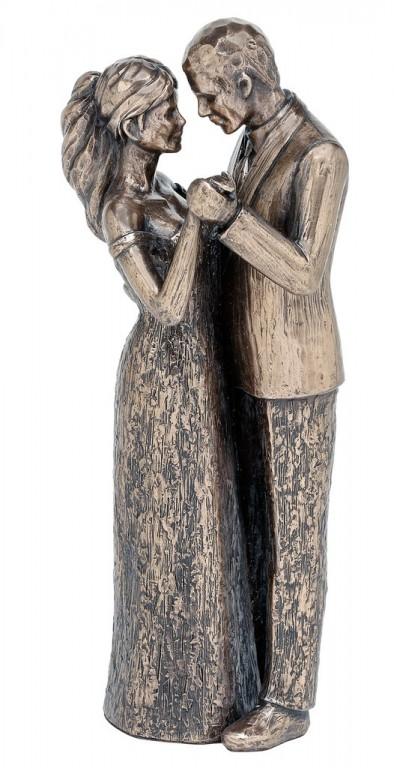 Photo of Forever Love Couple Bronze Figurine