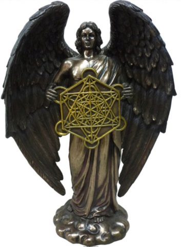 Photo of Metatron Archangel Bronze Figurine