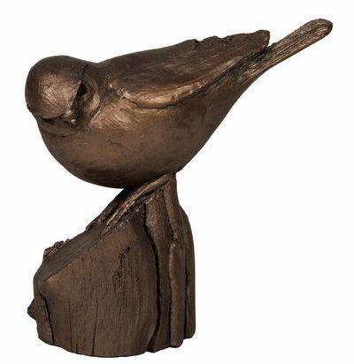 Photo of Blue Tit Bronze Figurine (Thomas Meadows)