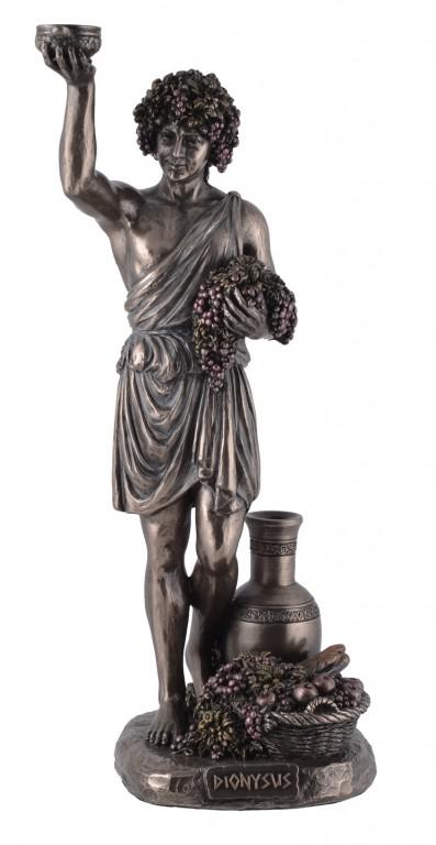 Photo of Dionysus Greek God of Wine Bronze Figurine