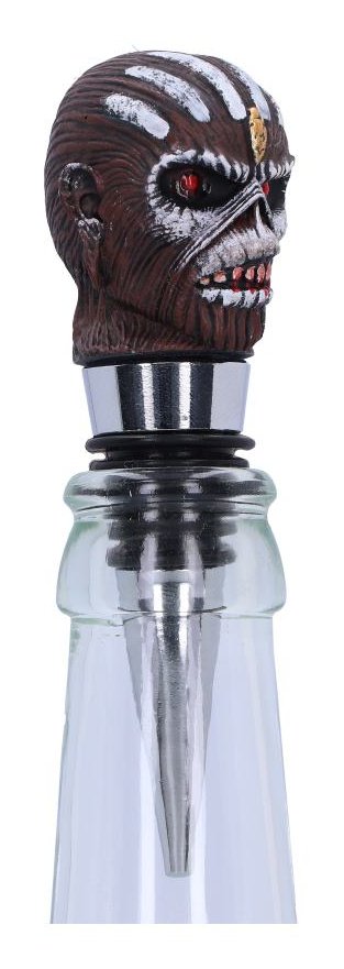 Photo #4 of product B6338X3 - Officially Licensed Iron Maiden Eddie Book of Souls Bottle Stopper 10cm