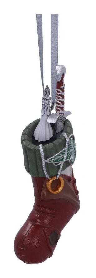 Photo #4 of product B6489X3 - Lord of the Rings Collectible Frodo Stocking Hanging Ornament 8.6cm