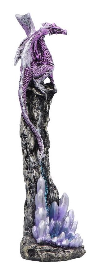 Photo #4 of product U7050M25 - Mythic Crystal Dragon Incense Stick Holder