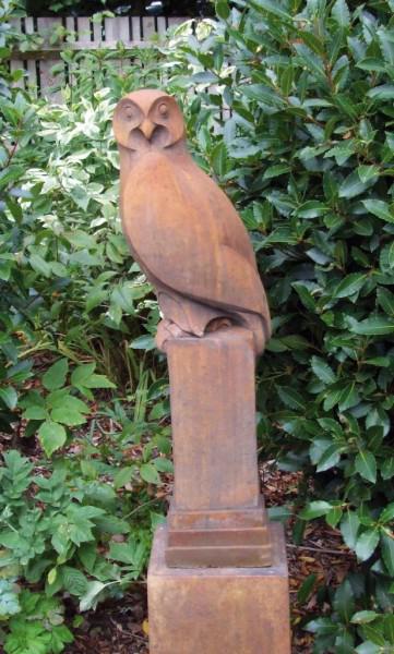 Photo of Owl Stone Sculpture (Art of Stone)