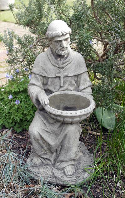 St francis 2024 garden statue