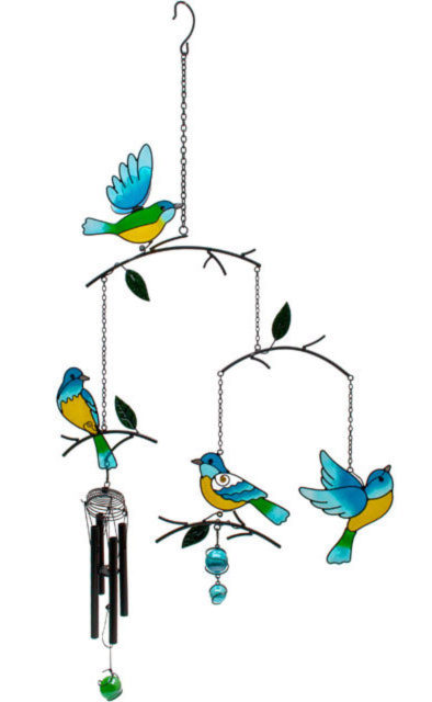 Photo of Birds in Branches Wind Chime Mobile