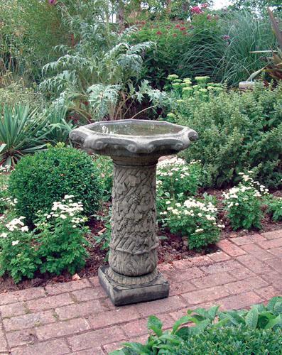 Photo of Ivy Stone Birdbath